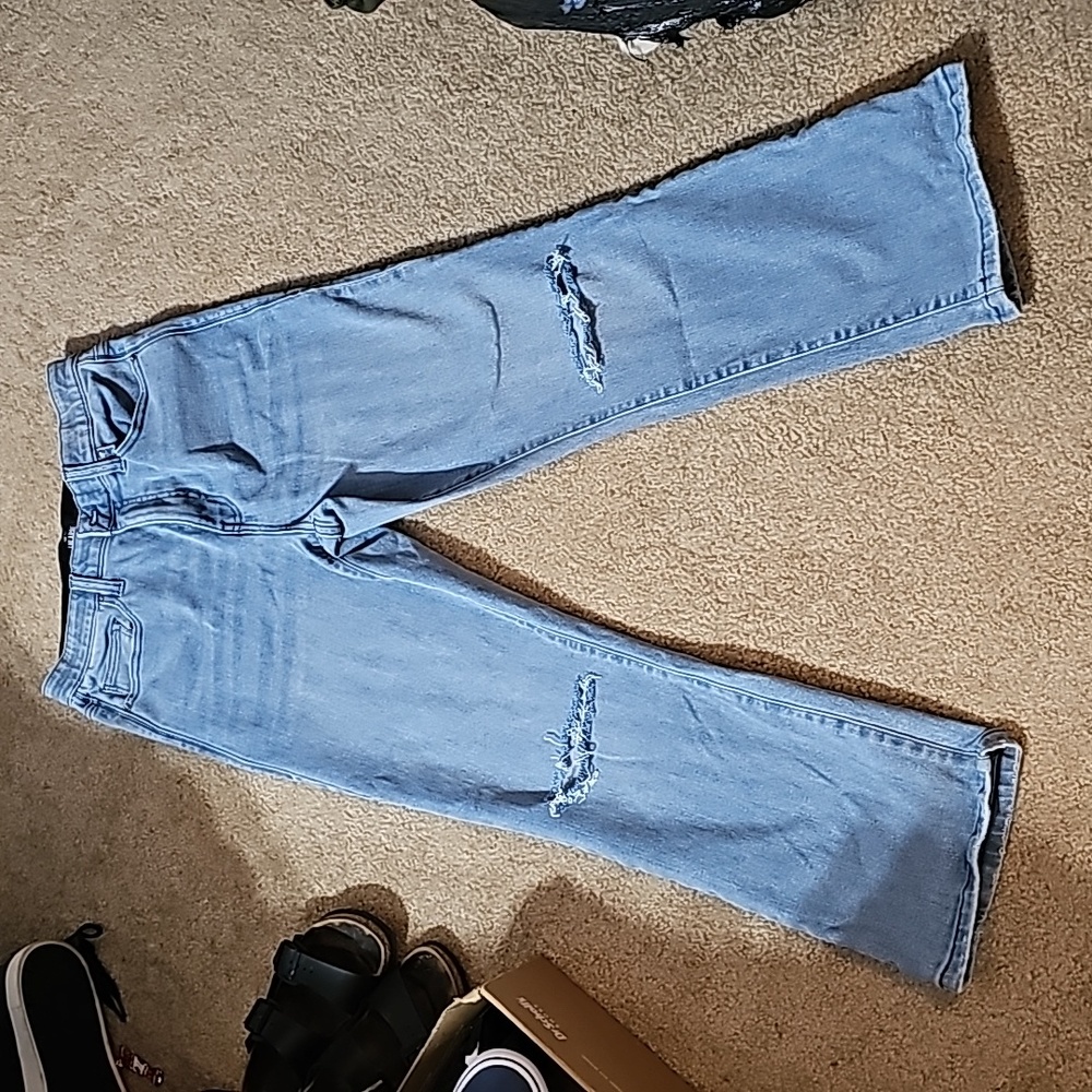 Lularoe crop bootcut jeans